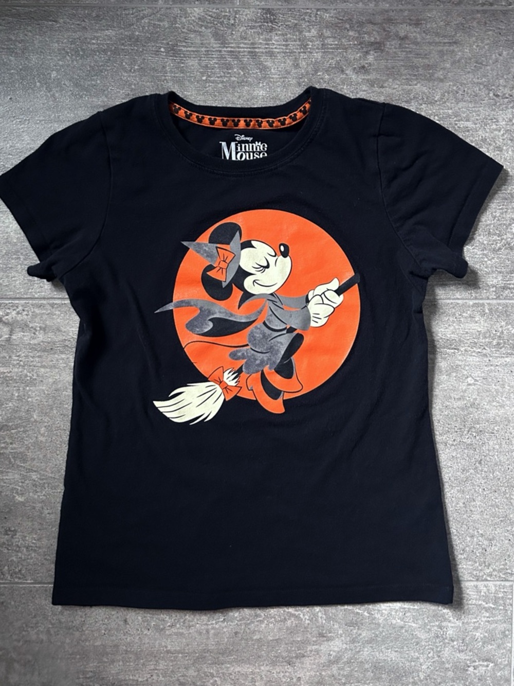 Disney Fall/Halloween Minnie Mouse Witch Tee Size 14/16